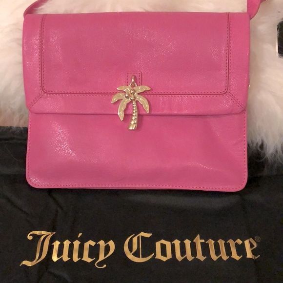 Juicy Couture Handbags - 🎉HP🎉Juicy Couture Leni Charm Leather Shoulder Bag NWT
